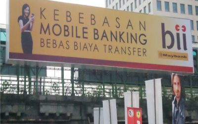Pembuatan papan nama toko untuk sebuah usaha